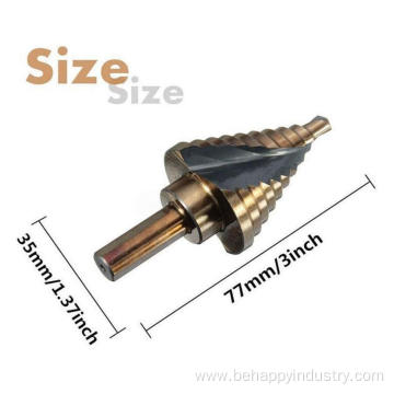 Spiral Two Flute Design Cuts Drill